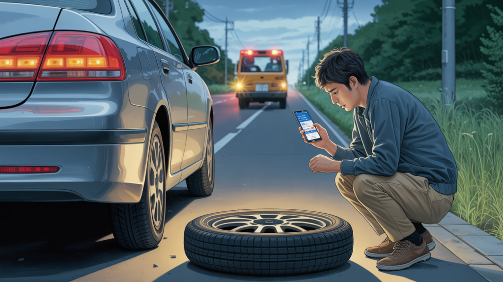 スペアタイヤがない車はどうする？パンク時の正しい対応方法を解説