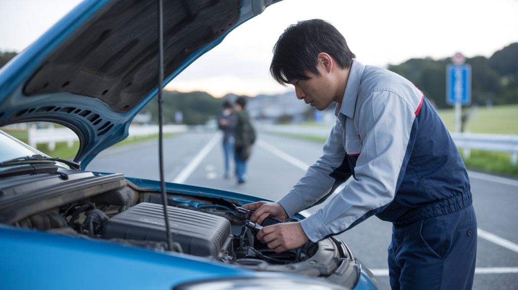 警告灯が点灯したらロードサービスを呼ぶべき？種類別に解説