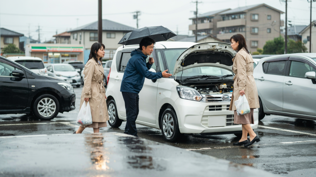 雨の日に車が動かない原因とは？よくあるトラブルと対処法を解説