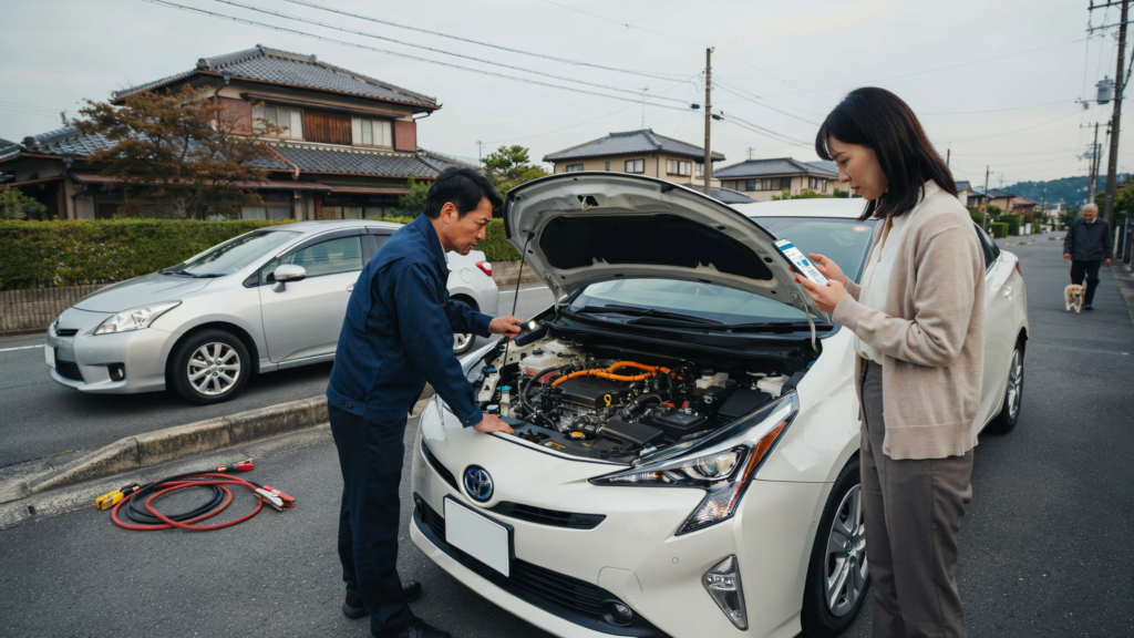 ハイブリッド車のバッテリー上がりは普通車と違う？正しい対処法を解説