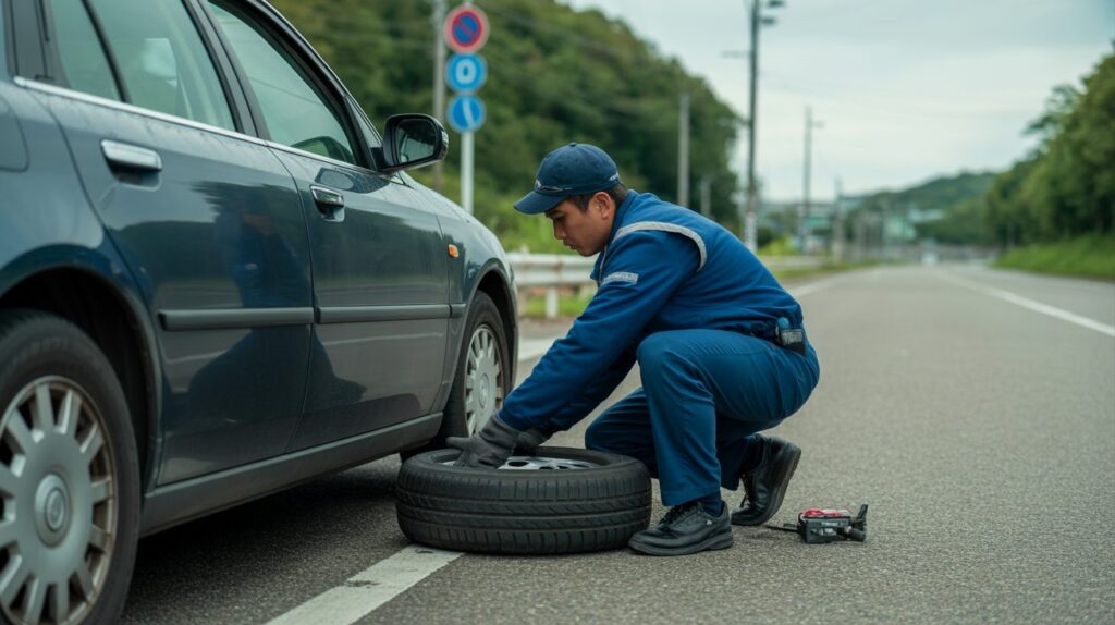 タイヤの空気圧が低いまま走ると？リスクと点検のタイミングを解説