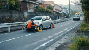 坂道で車が動かなくなったらどうする？後退を防ぐ安全確保の方法