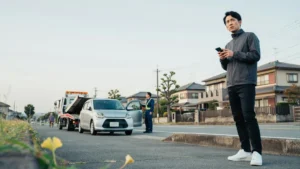 レッカー搬送後は何をする？修理工場が決まっていない場合の流れ