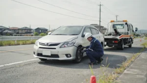 自走できる事故車でもレッカーした方がいい？見た目だけで判断できない理由